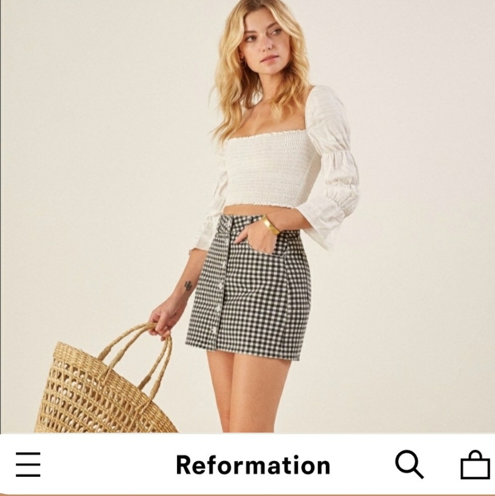 LIKE NEW Bianca mini skirt